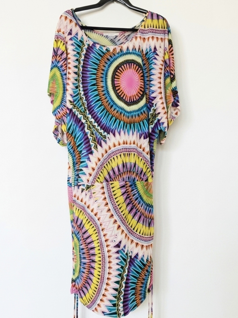 Lascana Venus Women's Multicolor Swim Cover-up Dress Size L